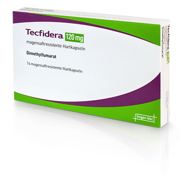 Текфидера Tecfidera (Диметилфумарат) 120 мг/ 14 капсул